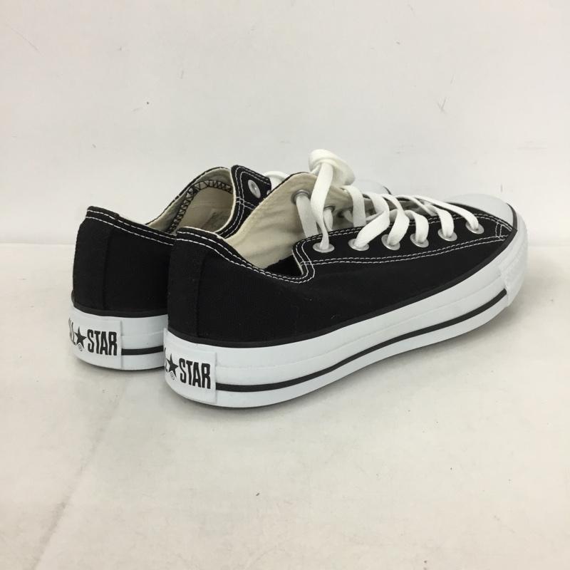 コンバース CONVERSE スニーカー スニーカー M9166 ALL STAR OX ローカット 25.5cm 箱有 25.5cm ロゴ、文字 黒 / ブラック /  メンズ USED 古着 中古 10148853