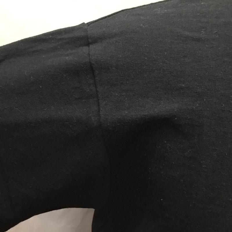 アベイシングエイプ A BATHING APE Tシャツ 半袖 L 無地 黒 / ブラック /  メンズ USED 古着 中古 10121702