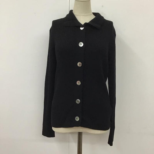 ボールジィ BALLSEY カーディガン 長袖 無地 黒 / ブラック /  レディース USED 古着 中古 10121711