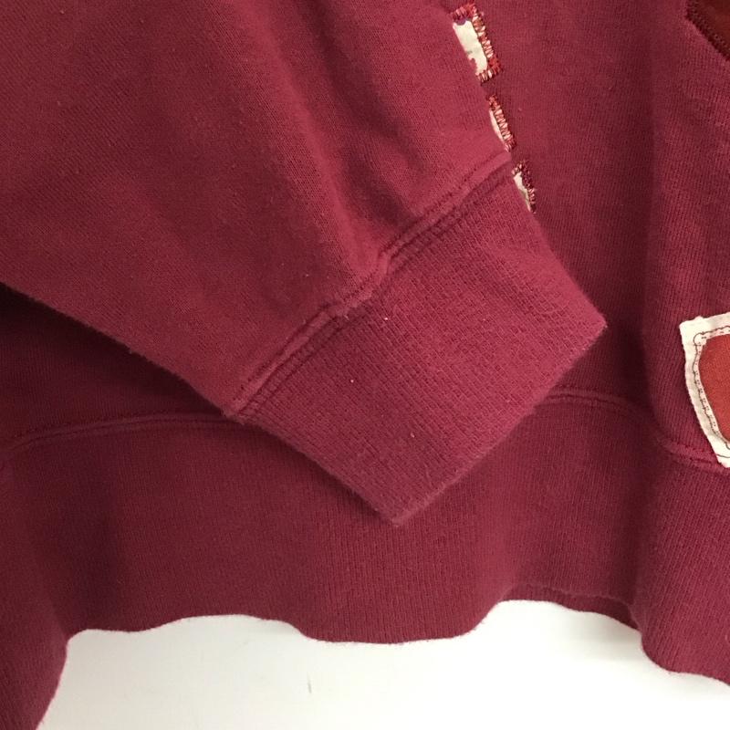ピンクハウス PINK HOUSE トレーナー 長袖 無地 えんじ / ワインレッド /  レディース USED 古着 中古 10143381