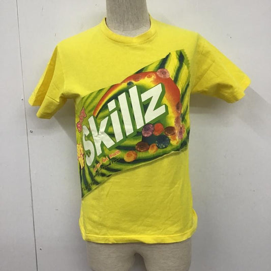 ステューシー STUSSY Tシャツ 半袖 S プリント 黄 / イエロー /  メンズ USED 古着 中古 10106084