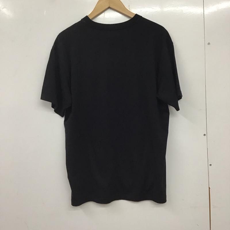 バーバリー BURBERRY Tシャツ 半袖 8042232 クルーネック XS ロゴ、文字 黒 / ブラック /  メンズ USED 古着 中古 10133762
