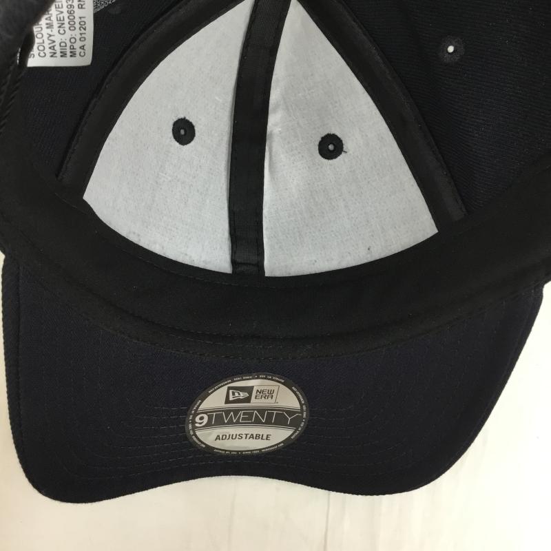 カナダグース CANADA GOOSE 帽子 キャップ CANADA GOOSE × NEW ERA WORDMARK ADJUSTABLE CAP 5426M ロゴ、文字 紺 / ネイビー /  メンズ USED 古着 中古 10134490