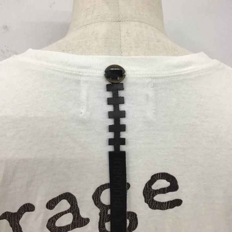 インソニア Insonnia Tシャツ 半袖 IP-RAGE-201 半袖カットソー プリントTシャツ 2 プリント 白 / ホワイト /  メンズ USED 古着 中古 10117469
