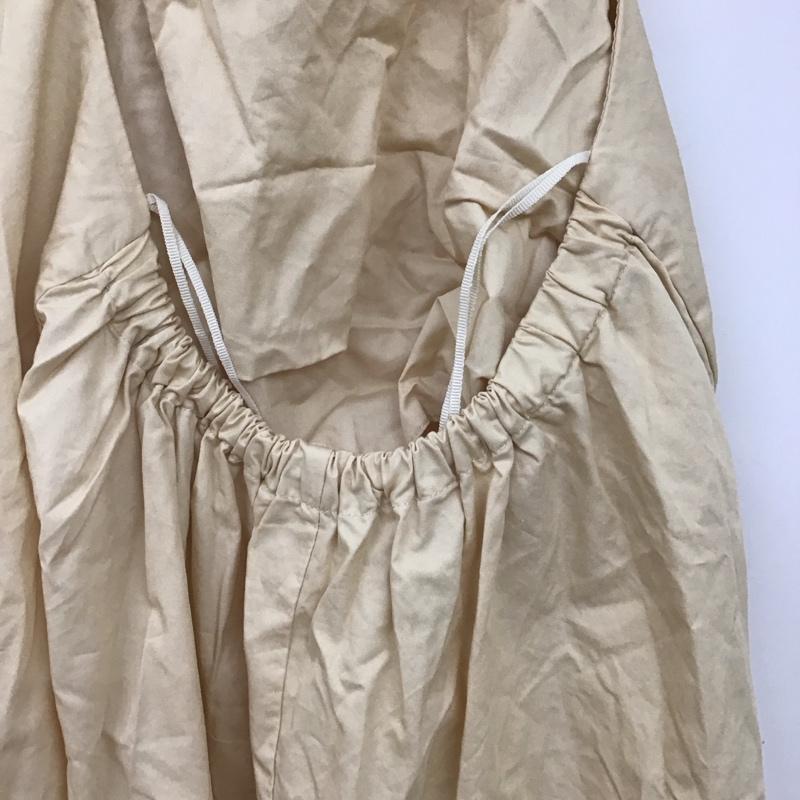 ザラ ZARA ワンピース ロングスカート S 無地 アイボリー / アイボリー /  レディース USED 古着 中古 10129402