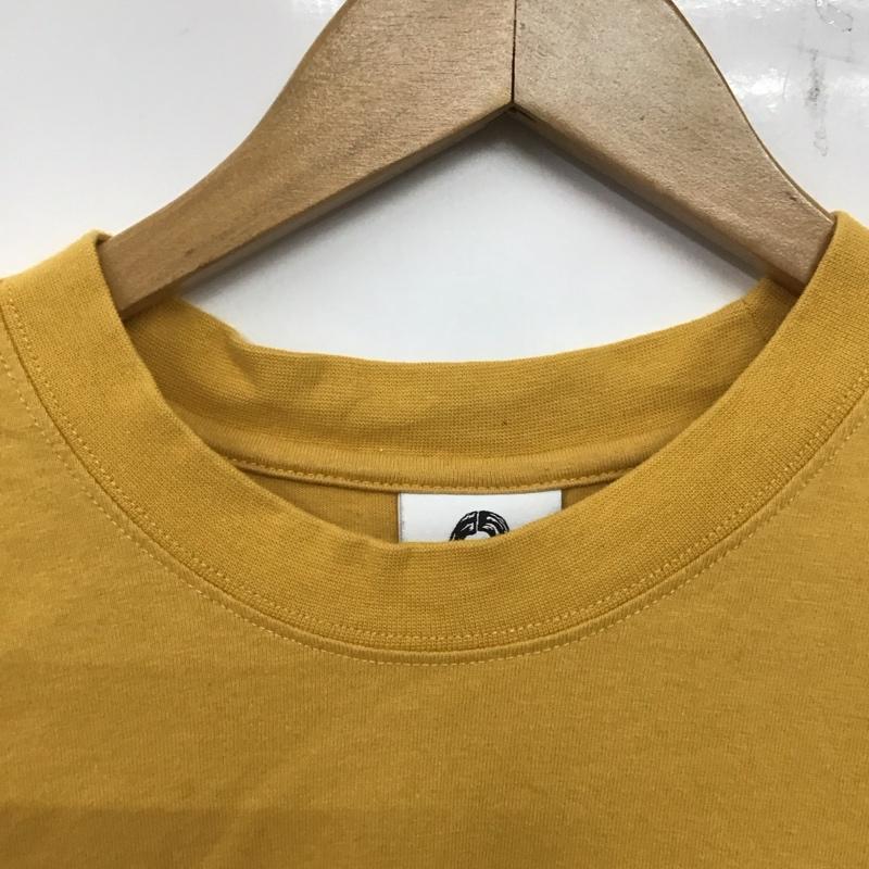 エックスガール X-girl Tシャツ 半袖 HUF S プリント 黄 / イエロー /  レディース USED 古着 中古 10139988