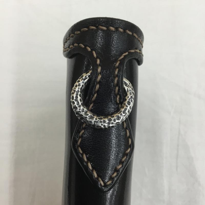 フラットヘッド The Flat Head 財布 長財布 コードバン レザー ロングウォレット 黒 / ブラック /  メンズ USED 古着 中古 10108212