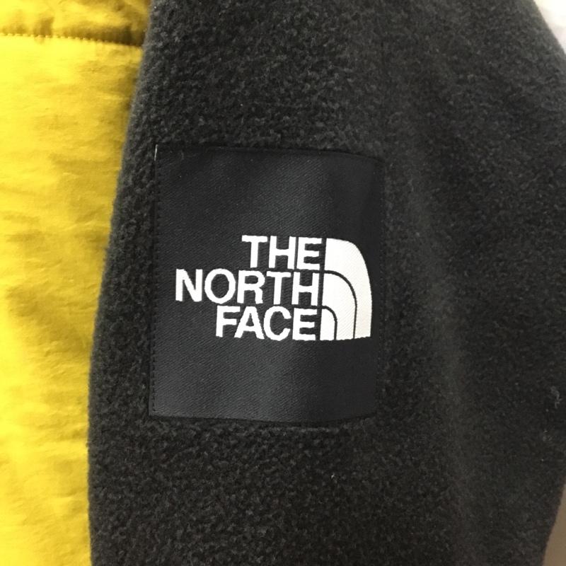 ザノースフェイス THE NORTH FACE ジャケット、上着 ジャケット、ブレザー na71831 フリースジャケット アウター ジップアップジャケット XL ロゴ、文字 黒 / ブラック / X 黄 / イエロー /  メンズ USED 古着 中古 10121475