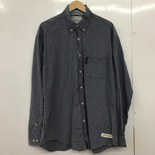 コロンビア Columbia シャツ、ブラウス 長袖 長袖シャツ チェックシャツ カラーシャツ ボタンダウンシャツ L チェック マルチカラー / マルチカラー /  メンズ USED 古着 中古 10150093