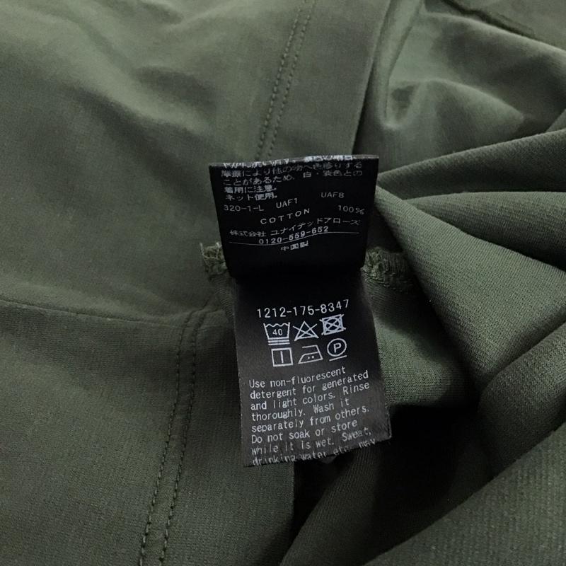 ビューティアンドユースユナイテッドアローズ BEAUTY&YOUTH UNITED ARROWS カットソー 長袖 1212-175-8347 ハイゲージガスコットンクルーネックロングスリーブカットソー L 無地 黒 / ブラック /  メンズ USED 古着 中古 10143457