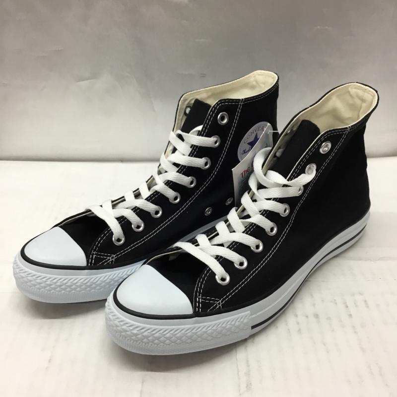 コンバース CONVERSE スニーカー スニーカー M9160 ALL STAR HI 26.5cm 26.5cm ロゴ、文字 黒 / ブラック / X 白 / ホワイト /  メンズ USED 古着 中古 10106527