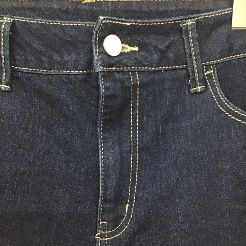 オペークドットクリップ OPAQUE.CLIP パンツ デニム、ジーンズ L 無地 インディゴ / インディゴ /  レディース USED 古着 中古 10140247