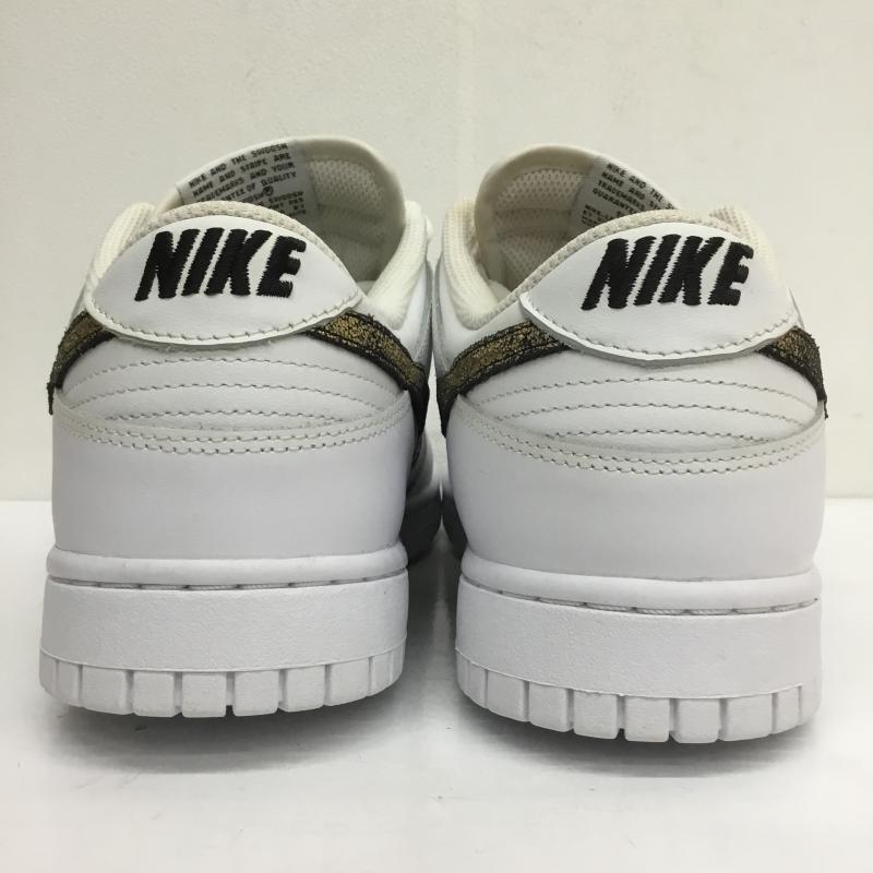 ナイキ NIKE スニーカー スニーカー WMNS DUNK LOW SE ウィメンズ ダンク ロー シーズナルエディション DD7099-100 28.5cm ロゴ、文字 X ヒョウ柄・レオパード柄 白 / ホワイト /  メンズ USED 古着 中古 10107272