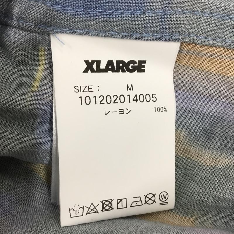エクストララージ XLARGE シャツ、ブラウス 半袖 半袖シャツ カラーシャツ 半袖カットソー プリントシャツ M プリント マルチカラー / マルチカラー /  メンズ USED 古着 中古 10114823