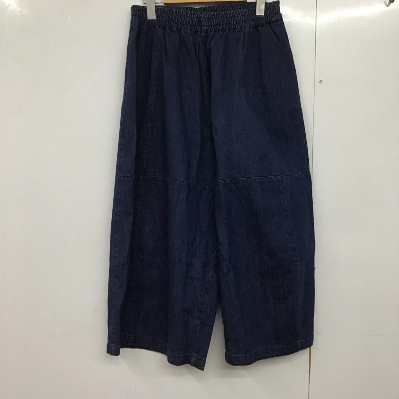 サマンサモスモス Samansa Mos2 パンツ ワークパンツ、ペインターパンツ ガチョウパンツ ワイドパンツ フレアパンツ FREE 無地 インディゴ / インディゴ /  レディース USED 古着 中古 10145390