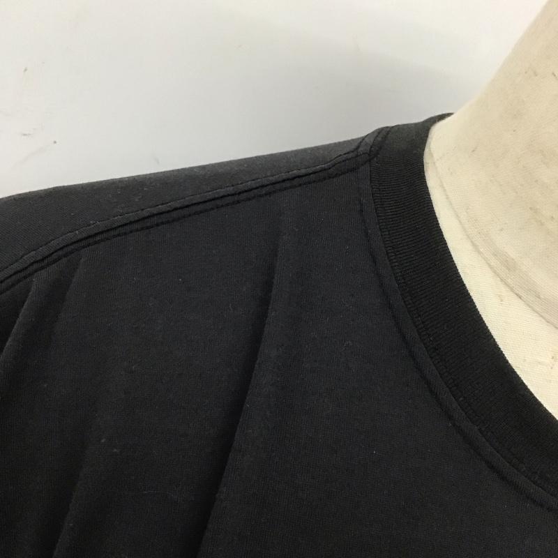 モンベル mont-bell Tシャツ 長袖 1114112 WIC ロングスリーブT XL ロゴ、文字 黒 / ブラック /  メンズ USED 古着 中古 10112682