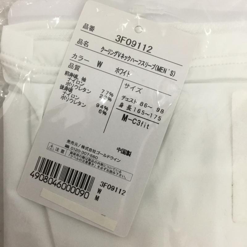 古着 USED Tシャツ 半袖 C3fit 3F09112 クーリング Vネックハーフスリーブ M ワンポイント 白 / ホワイト /  メンズ USED 古着 中古 10132866