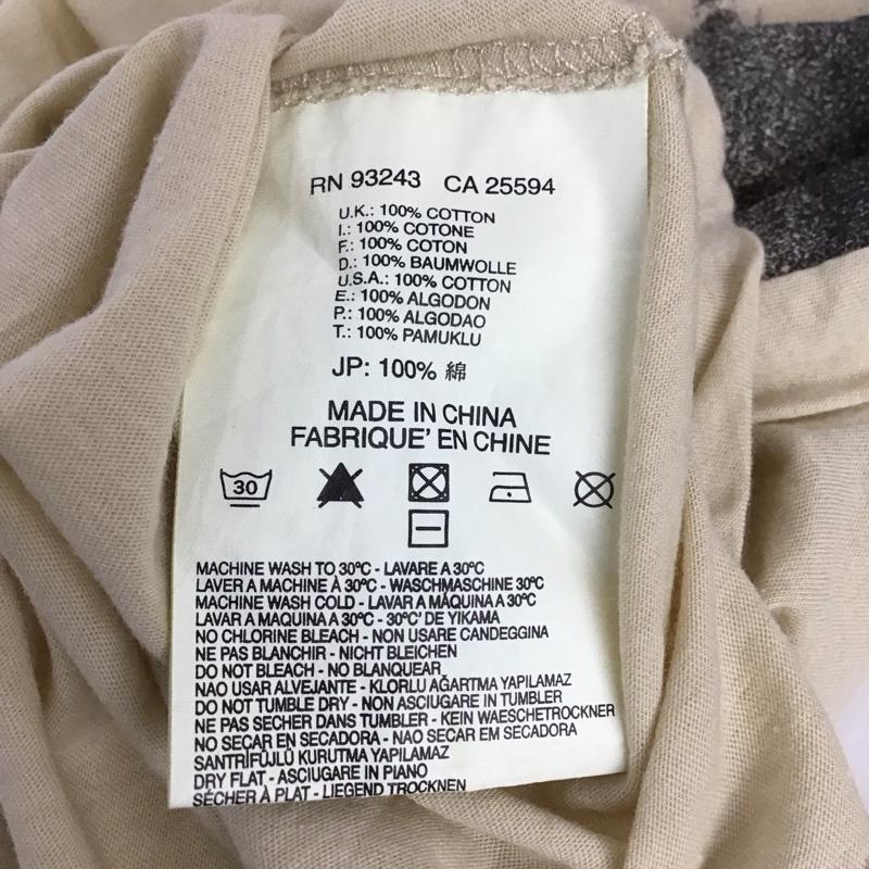 ディーゼル DIESEL カットソー 七分袖 S ロゴ、文字 ベージュ / ベージュ /  レディース USED 古着 中古 10130606