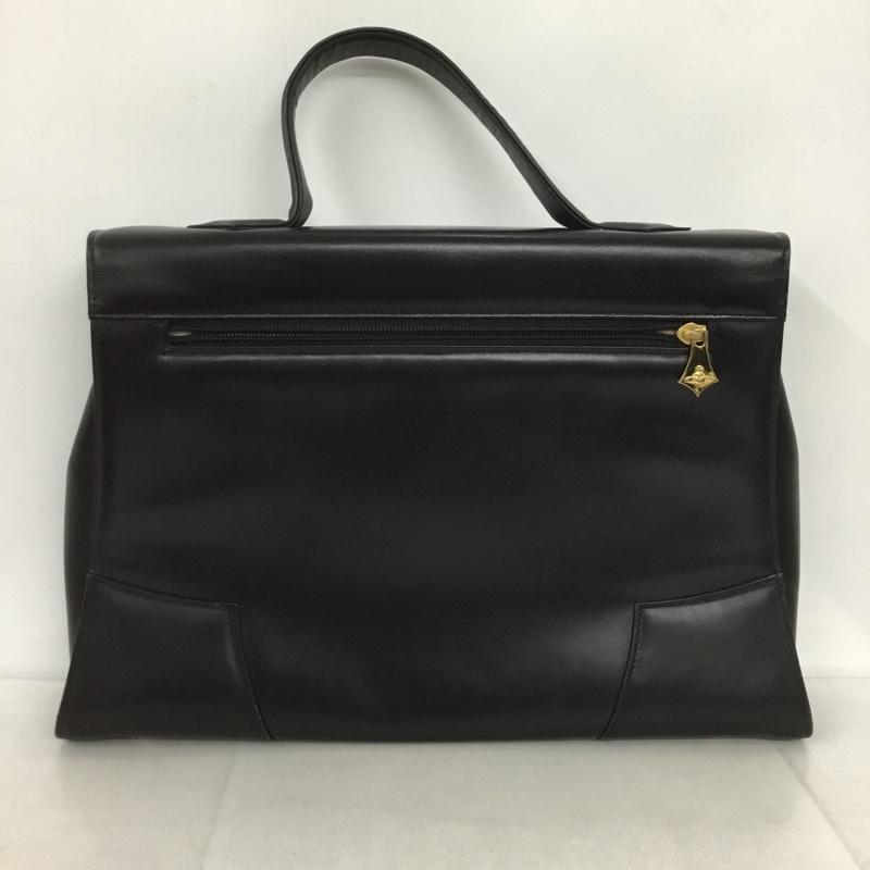 ヴィヴィアンウエストウッド Vivienne Westwood トートバッグ トートバッグ ブリーフケース ビジネスバッグ ワンポイント 黒 / ブラック /  レディース USED 古着 中古 10133198