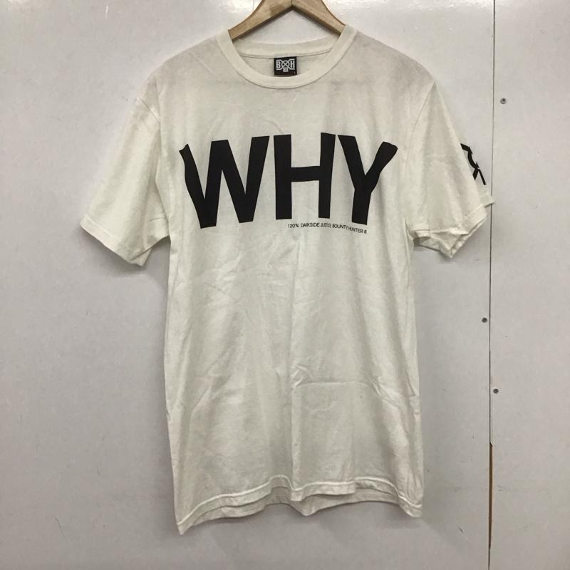 バウンティーハンター BOUNTY HUNTER Tシャツ 半袖 半袖カットソー プリントTシャツ クルーネックカットソー L プリント 白 / ホワイト /  メンズ USED 古着 中古 10132718