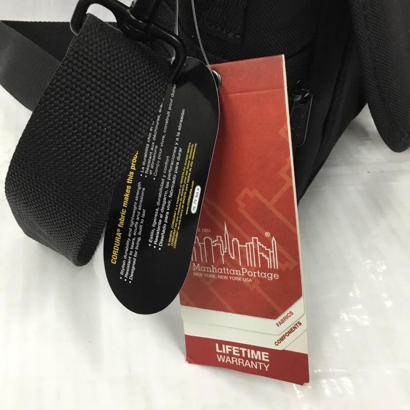 マンハッタンポーテージ Manhattan Portage ショルダーバッグ ショルダーバッグ 1545 Gracie Camera Bag カメラバッグ メッセンジャーバッグ タグ付き ロゴ、文字 黒 / ブラック /  メンズ USED 古着 中古 10105971