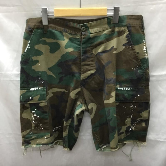 ミリタリー ミリタリー パンツ ショートパンツ ショートパンツ ハーフパンツ カジュアルパンツ ミリタリーパンツ L カモフラージュ柄・迷彩 マルチカラー / マルチカラー /  メンズ USED 古着 中古 10112430