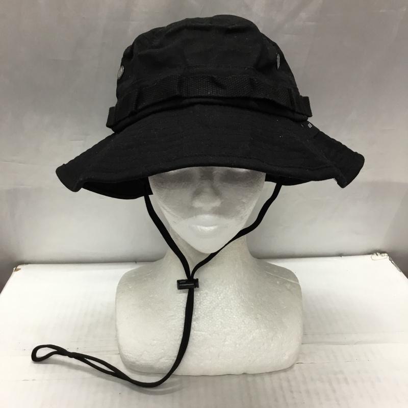 グッドスピード GOOD SPEED 帽子 ハット サファリハット ワンポイント 黒 / ブラック /  メンズ USED 古着 中古 10113967