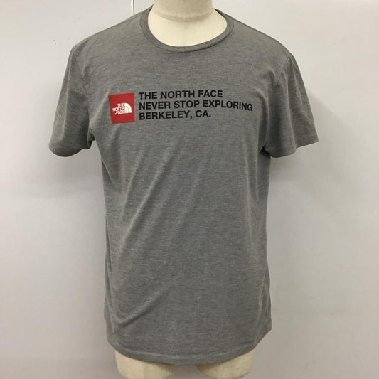 ザノースフェイス THE NORTH FACE Tシャツ 半袖 NT31893 トレッキング半袖Tシャツ プリントTシャツ XL プリント 灰 / グレー /  メンズ USED 古着 中古 10117463