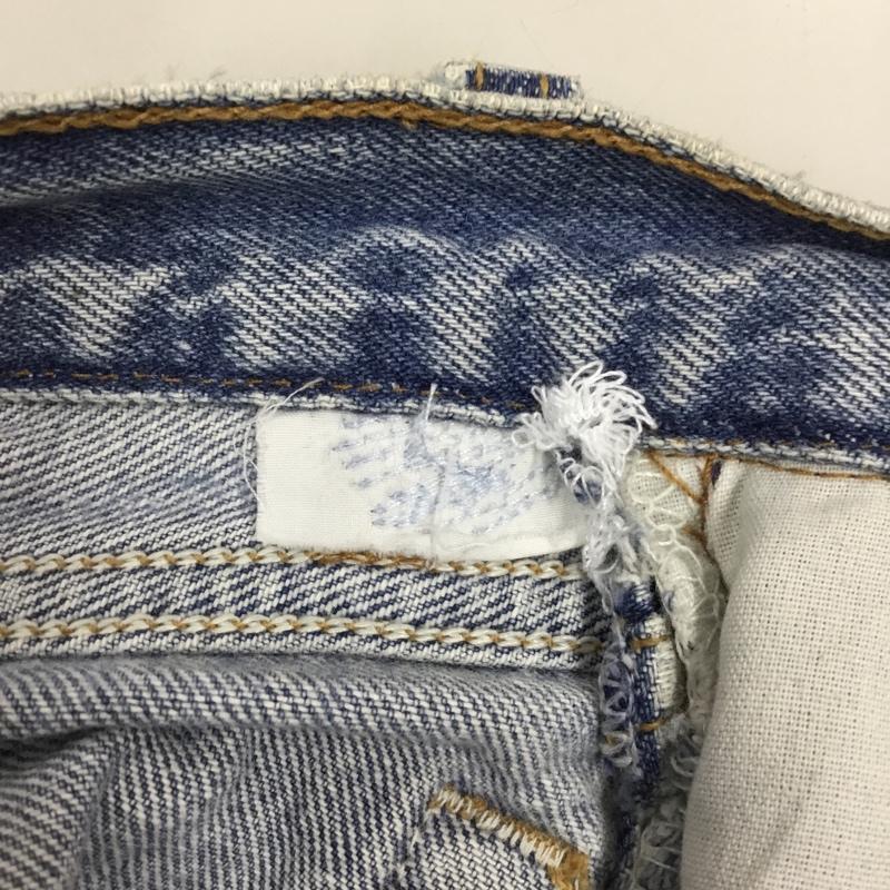 リーバイス Levi s パンツ デニム、ジーンズ デニムパンツ ストレートパンツ ワイドパンツ カジュアルパンツ 無地 インディゴ / インディゴ /  メンズ USED 古着 中古 10121786