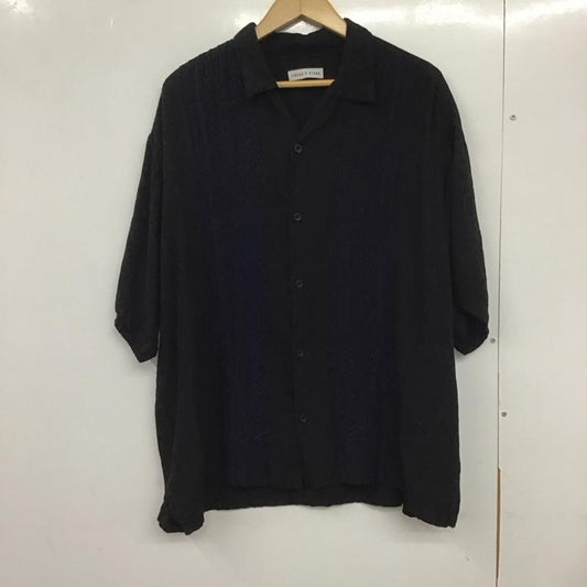 フリークスストア FREAK S STORE シャツ、ブラウス 半袖 半袖シャツ 刺繍シャツ カラーシャツ M 刺繍 黒 / ブラック /  メンズ USED 古着 中古 10132799