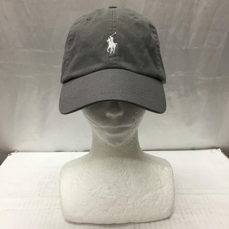 ポロラルフローレン POLO RALPH LAUREN 帽子 キャップ ワンポイント 灰 / グレー /  メンズ USED 古着 中古 10111057