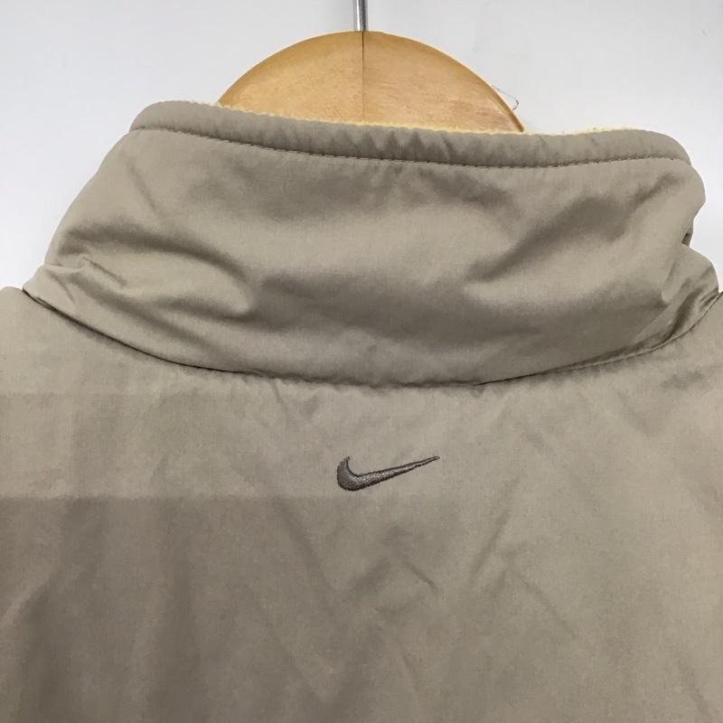 ナイキ NIKE ジャケット、上着 ジャンパー、ブルゾン L 無地 ベージュ / ベージュ /  メンズ USED 古着 中古 10145958