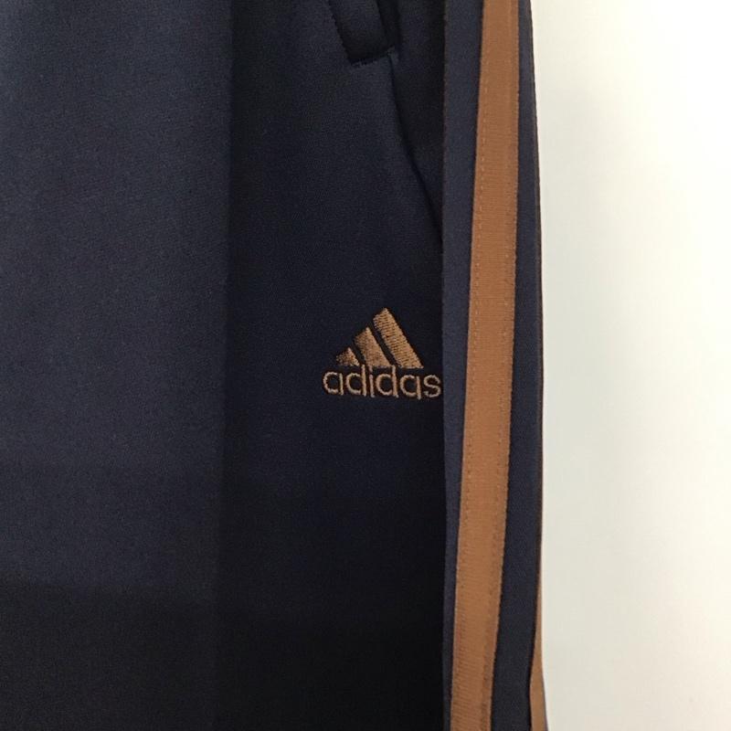アディダス adidas スカート ロングスカート jg3842 シーズナルスポーツウェアルーズフィットダブルニットスカート L 無地 紺 / ネイビー /  レディース USED 古着 中古 10130922