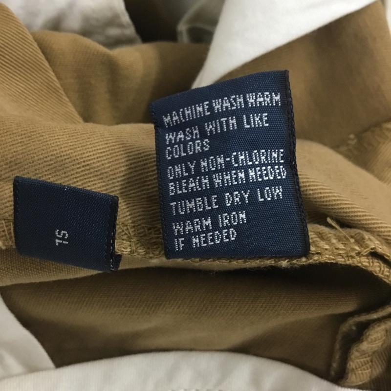 ポロバイラルフローレン Polo by RALPH LAUREN パンツ チノパン チノパン カジュアルパンツ ワイドパンツ ストレートパンツ 35インチ 無地 ベージュ / ベージュ /  メンズ USED 古着 中古 10120688