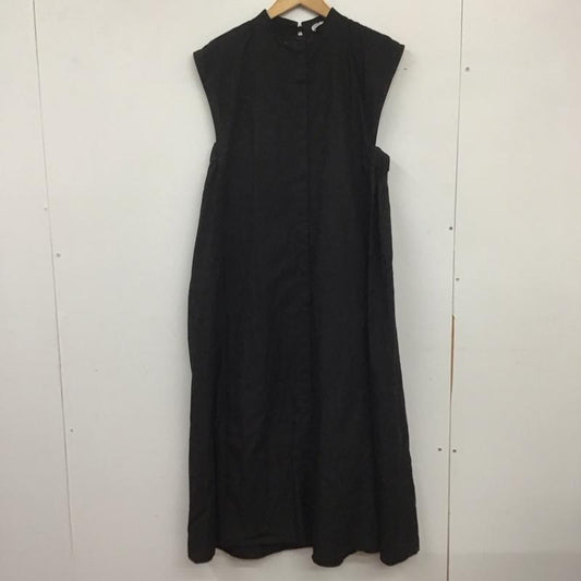 ザラ ZARA ワンピース ロングスカート 3666 154 800 ノースリーブ シャツワンピース XL 無地 黒 / ブラック /  レディース USED 古着 中古 10138641