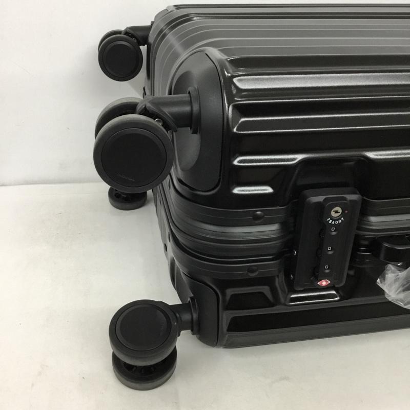 リカルド RICARDO スーツケース、トランク スーツケース、トランク AIV-19-001-4WB キャリーケース TSAロック ロゴ、文字 黒 / ブラック /  メンズ USED 古着 中古 10147817