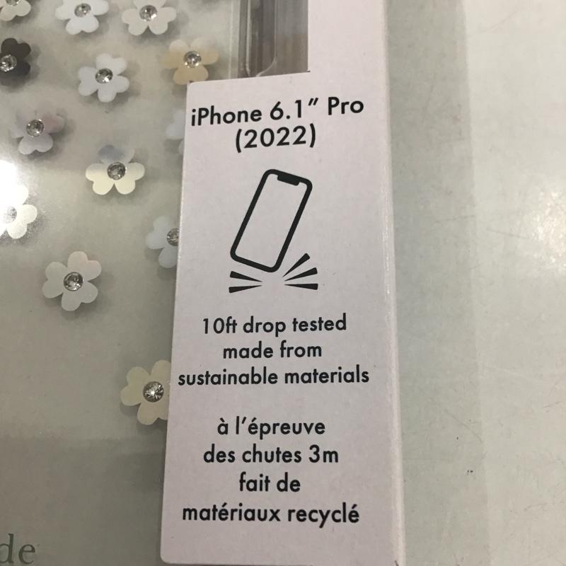ケイトスペード Kate Spade ファッション小物 ファッション小物 KSIPH-223-SFIRC 保護ハードシェルケース Apple iPhone14 Pro iPhoneケース 花柄 マルチカラー / マルチカラー /  レディース USED 古着 中古 10124304
