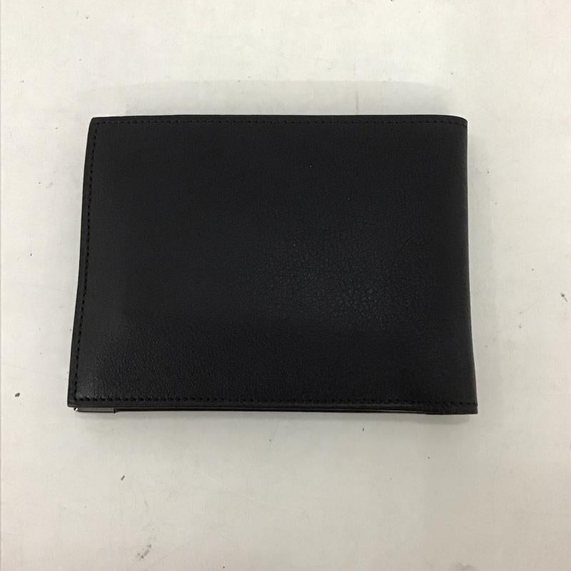 カルティエ Cartier 財布 二つ折り マスト ドゥ カルティエ カーフスキン ロゴ、文字 黒 / ブラック /  メンズ USED 古着 中古 10132120