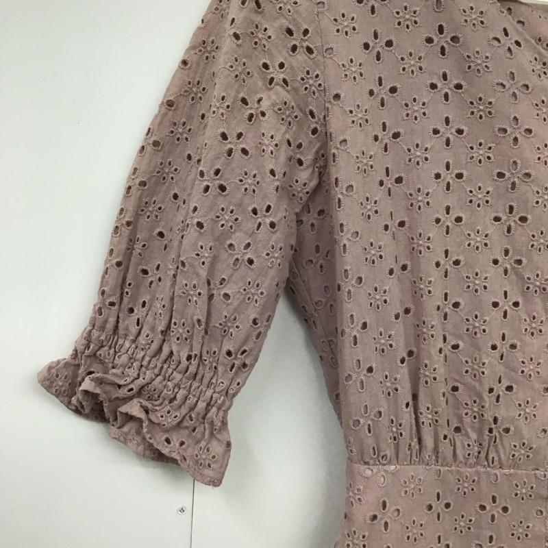 オリーブデオリーブ OLIVE des OLIVE ワンピース ロングスカート FREE 無地 桃 / ピンク /  レディース USED 古着 中古 10131539
