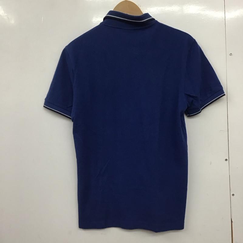 ラコステ LACOSTE ポロシャツ 半袖 半袖ポロシャツ カラーシャツ 半袖カットソー 3 ロゴ、文字 青 / ブルー /  メンズ USED 古着 中古 10146438