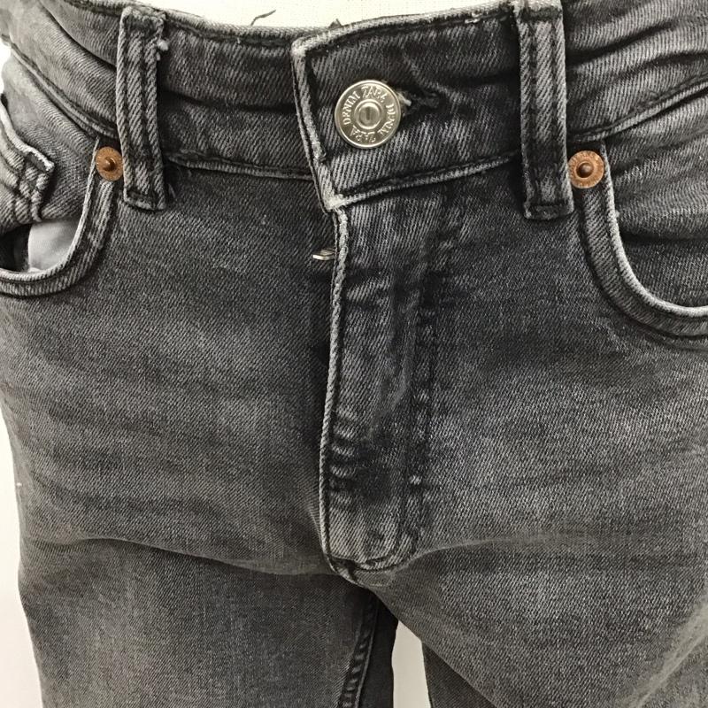 ザラ ZARA パンツ デニム、ジーンズ 3643 014 807 スキニー 無地 黒 / ブラック /  レディース USED 古着 中古 10113657