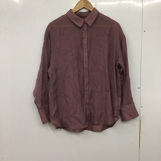アパートバイローリーズ apart by lowrys シャツ、ブラウス 長袖 FREE 無地 桃 / ピンク /  レディース USED 古着 中古 10137793