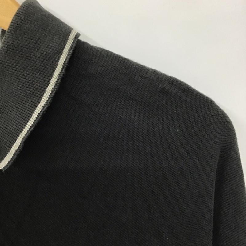 コロンビア Columbia ポロシャツ 半袖 半袖ポロシャツ カラーシャツ 半袖カットソー XL 無地 黒 / ブラック /  メンズ USED 古着 中古 10139551