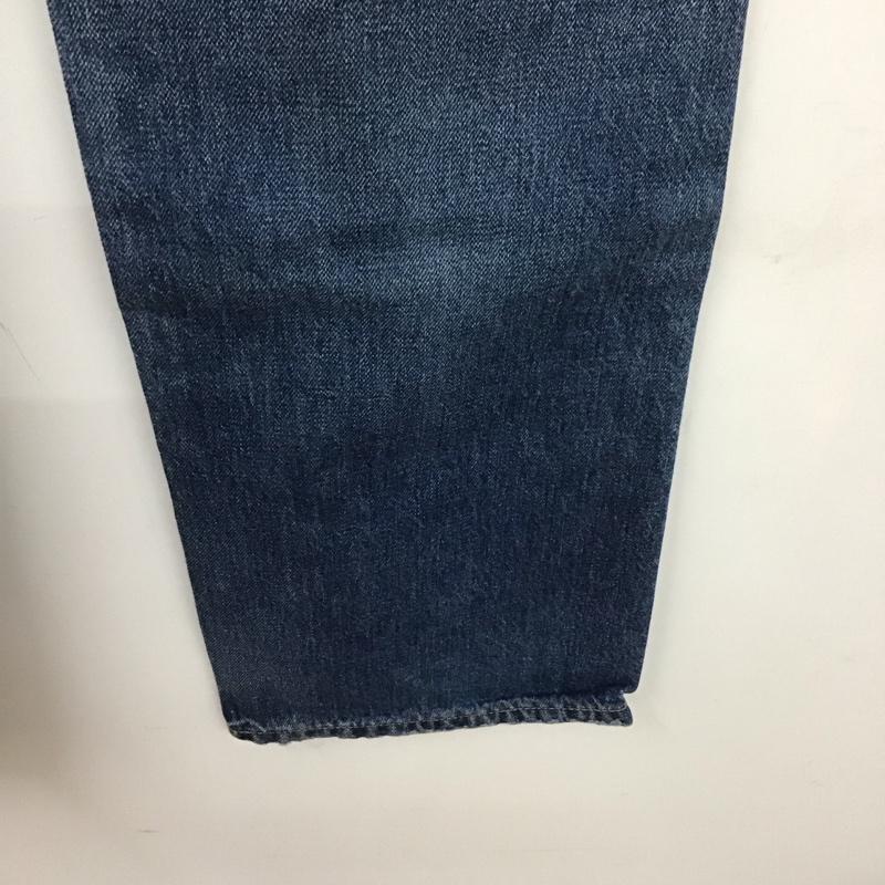 クラクト CLUCT パンツ デニム、ジーンズ デニムパンツ ストレートパンツ スリムパンツ カジュアルパンツ L 無地 インディゴ / インディゴ /  メンズ USED 古着 中古 10109158