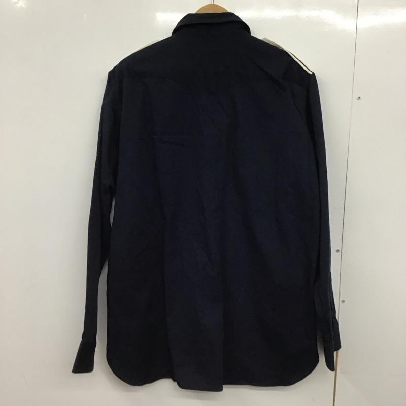 ヒューマンメード HUMAN MADE シャツ、ブラウス 長袖 長袖シャツ カジュアルシャツ XL ロゴ、文字 紺 / ネイビー /  メンズ USED 古着 中古 10147858