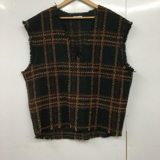 ムルーア MURUA ベスト ベスト 012250301601-05 ルーズベスト Vネック 1 チェック マルチカラー / マルチカラー /  レディース USED 古着 中古 10144096