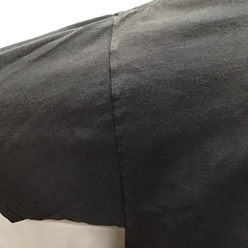 古着 USED Tシャツ 半袖 バックプリント クルーネック 2XL ロゴ、文字 黒 / ブラック /  メンズ USED 古着 中古 10122620
