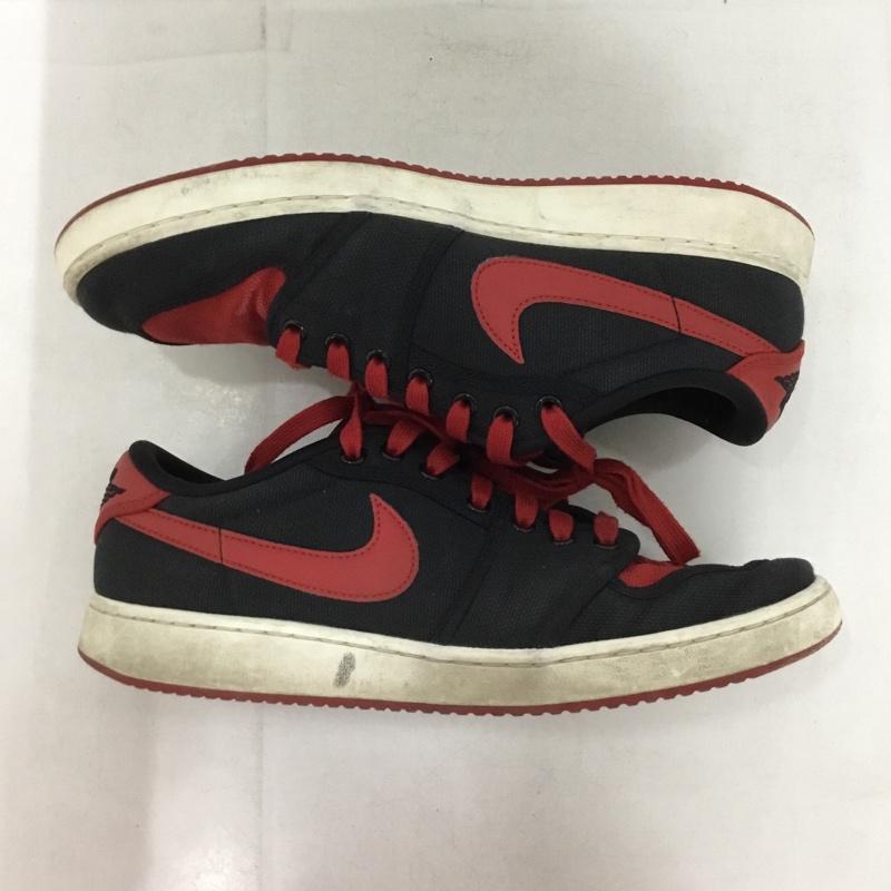 ナイキ NIKE スニーカー スニーカー DX4981-006 AIR JORDAN 1 KO LOW 28.5cm 28.5cm ロゴ、文字 黒 / ブラック / X 赤 / レッド /  メンズ USED 古着 中古 10150408
