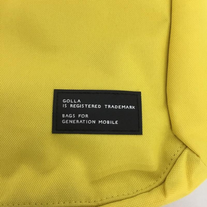 ゴッラ GOLLA ショルダーバッグ ショルダーバッグ Milarca11 G1451 タグ付き ロゴ、文字 黄 / イエロー /  メンズ USED 古着 中古 10132731
