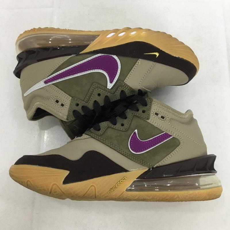 ナイキ NIKE スニーカー スニーカー CW3153-200 LEBRON 18 LOW NRG 23cm 23.0cm ロゴ、文字 ベージュ / ベージュ / X 紫 / パープル / X 茶 / ブラウン /  レディース USED 古着 中古 10136923